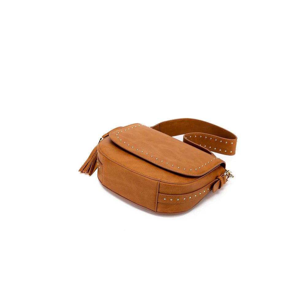 Black Caviar Handbag Addison Tan