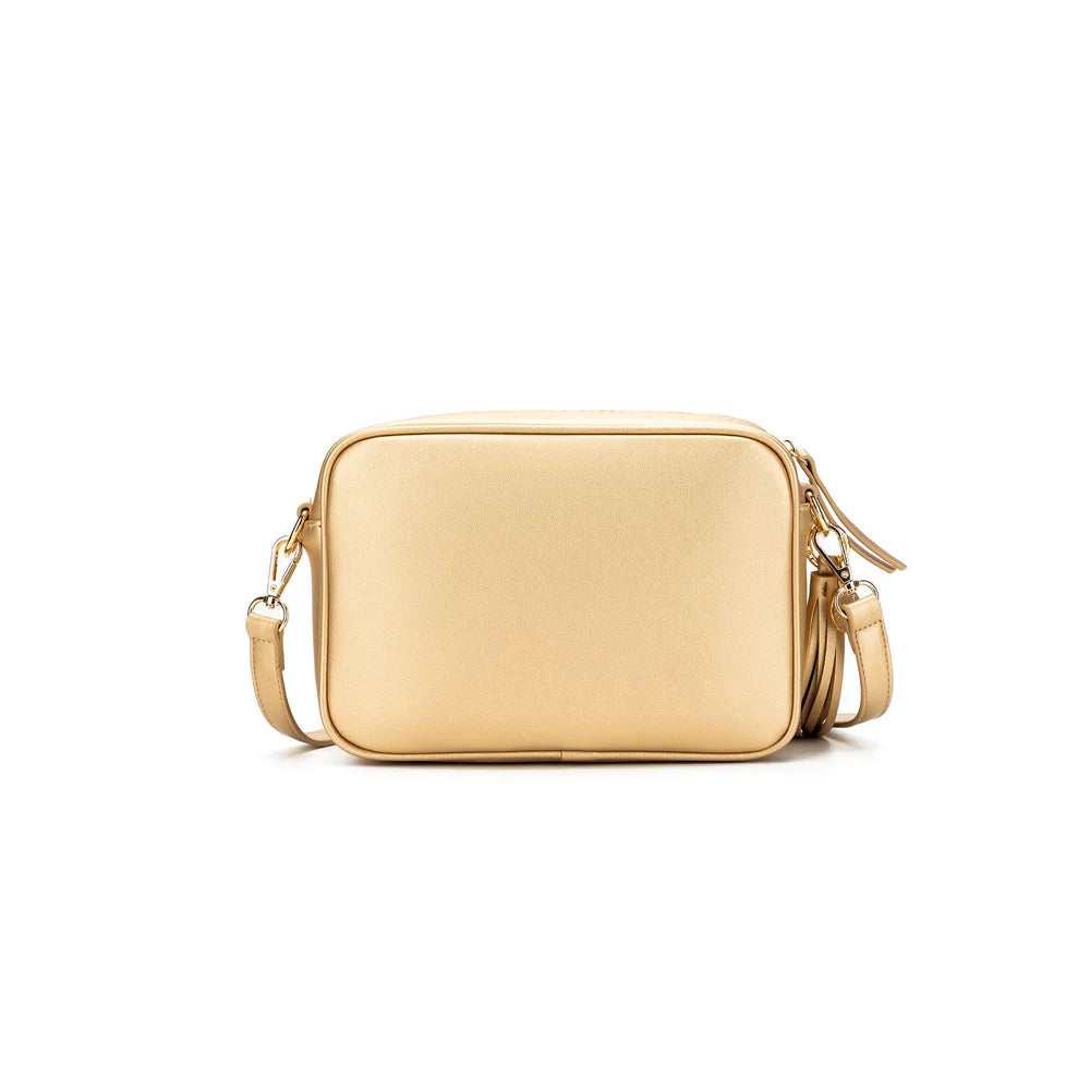 Black Caviar Handbag Indie Gold