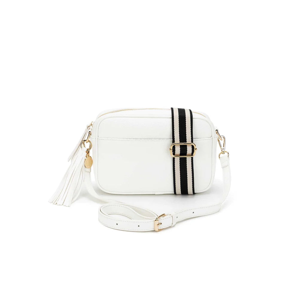 Black Caviar Handbag Indie White