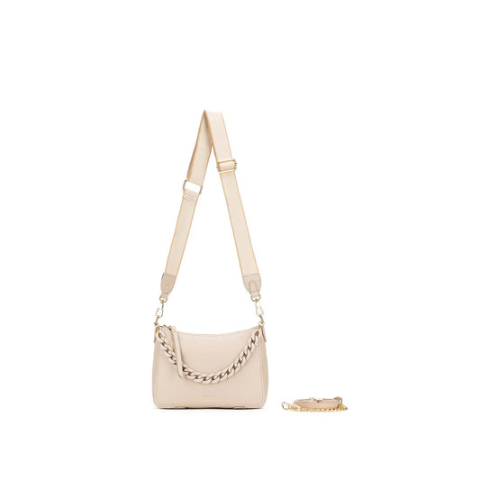 Black Caviar Handbag Elle Oatmeal