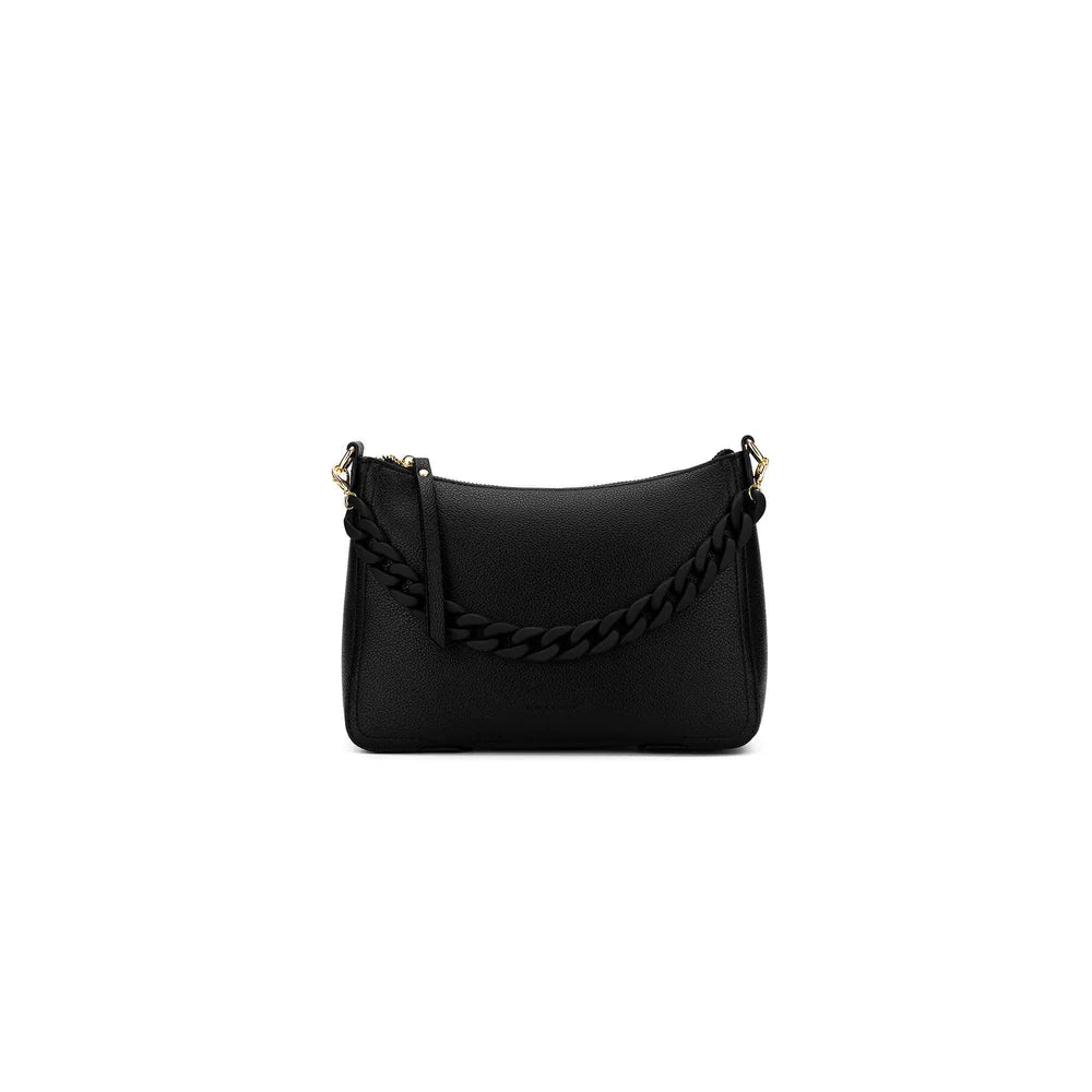 Black Caviar Handbag Elle Black