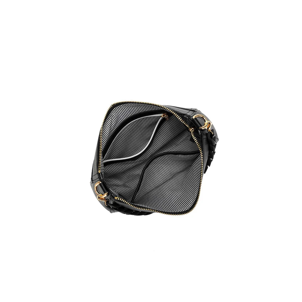 Black Caviar Handbag Elle Black