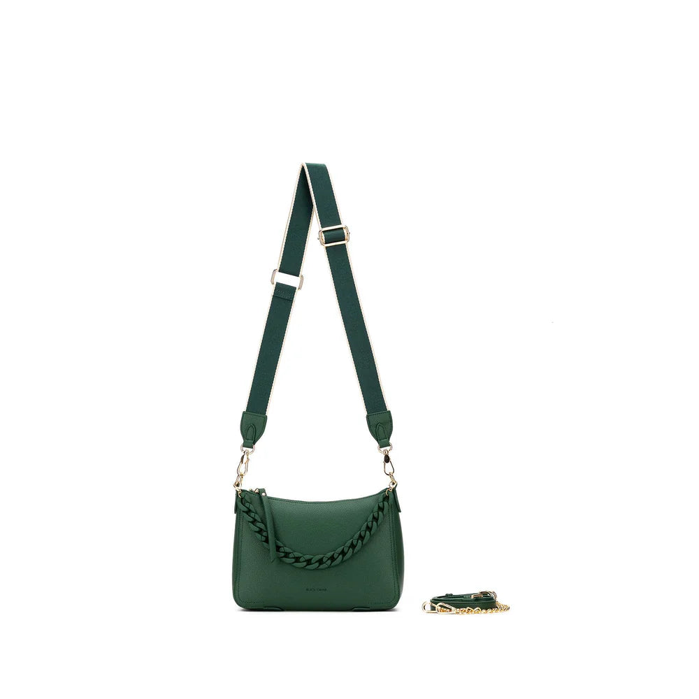 Black Caviar Handbag Elle Olive