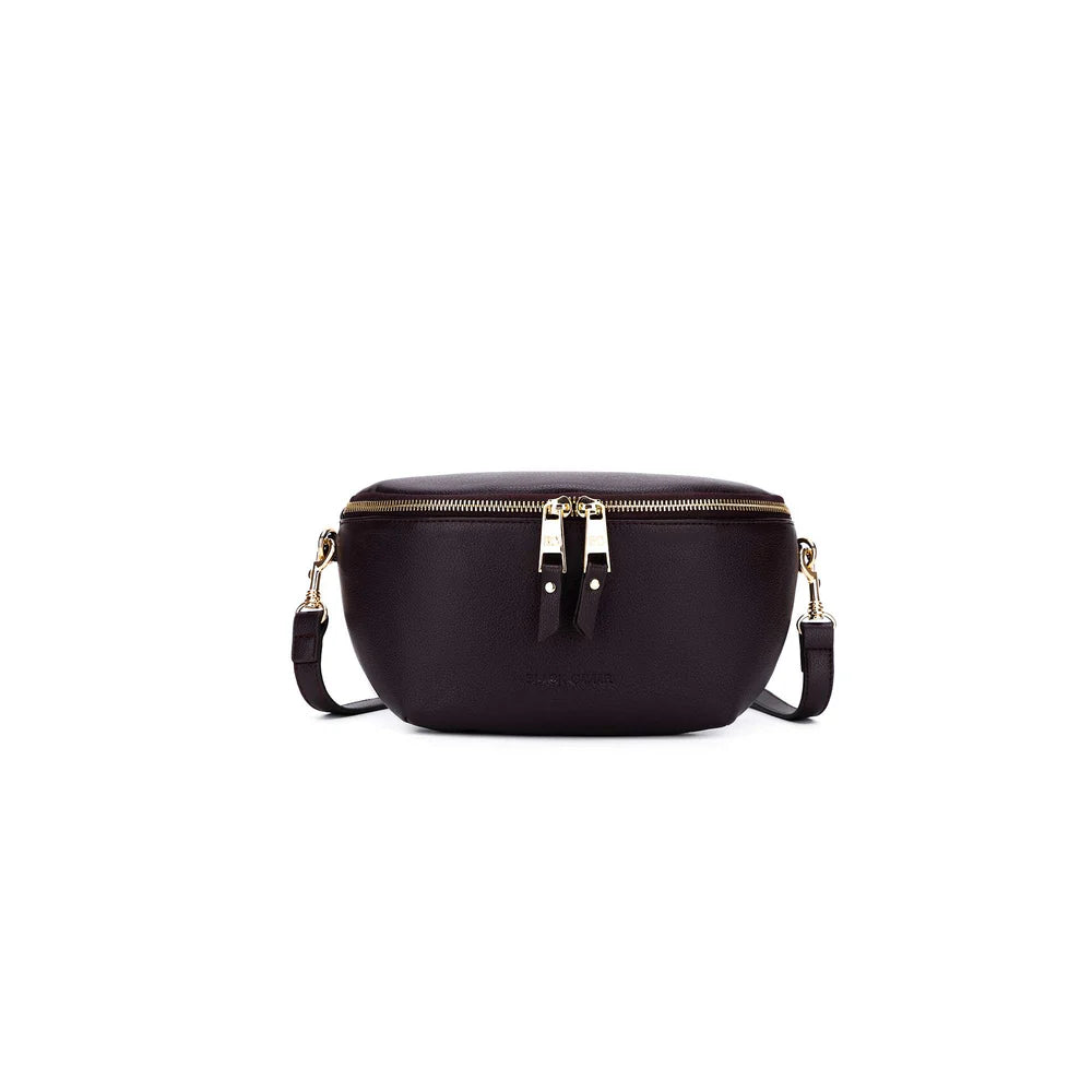 Black Caviar Handbag Chelsea Chocolate