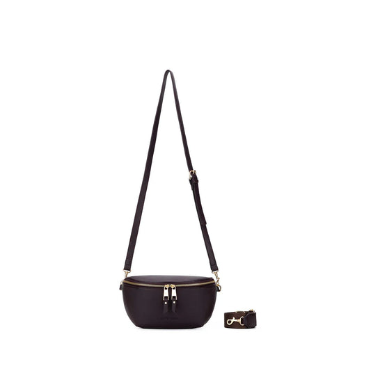 Black Caviar Handbag Chelsea Chocolate