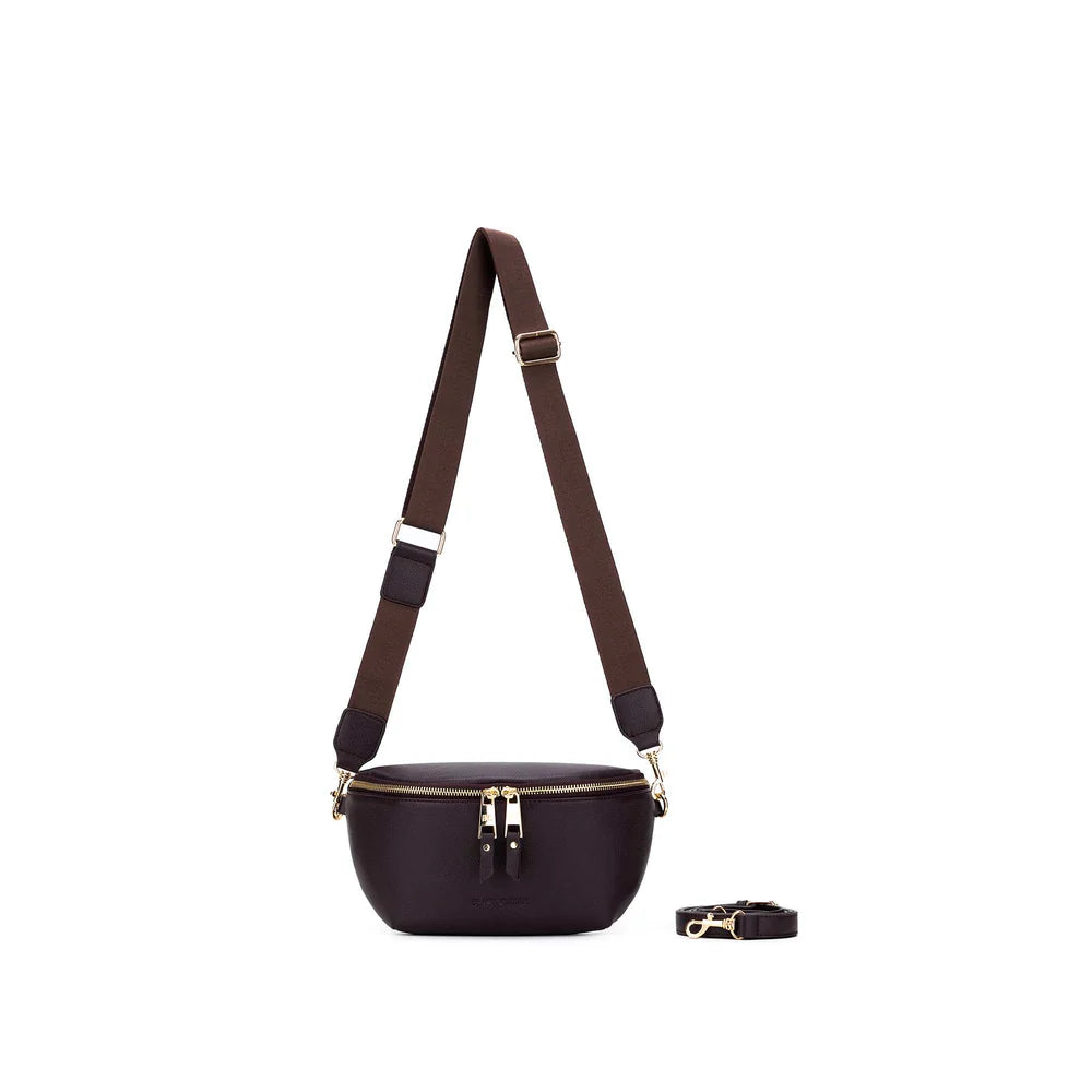 Black Caviar Handbag Chelsea Chocolate