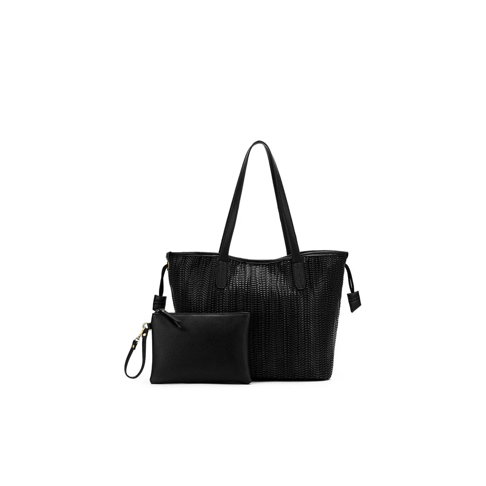 Black Caviar Handbag Pippa Black