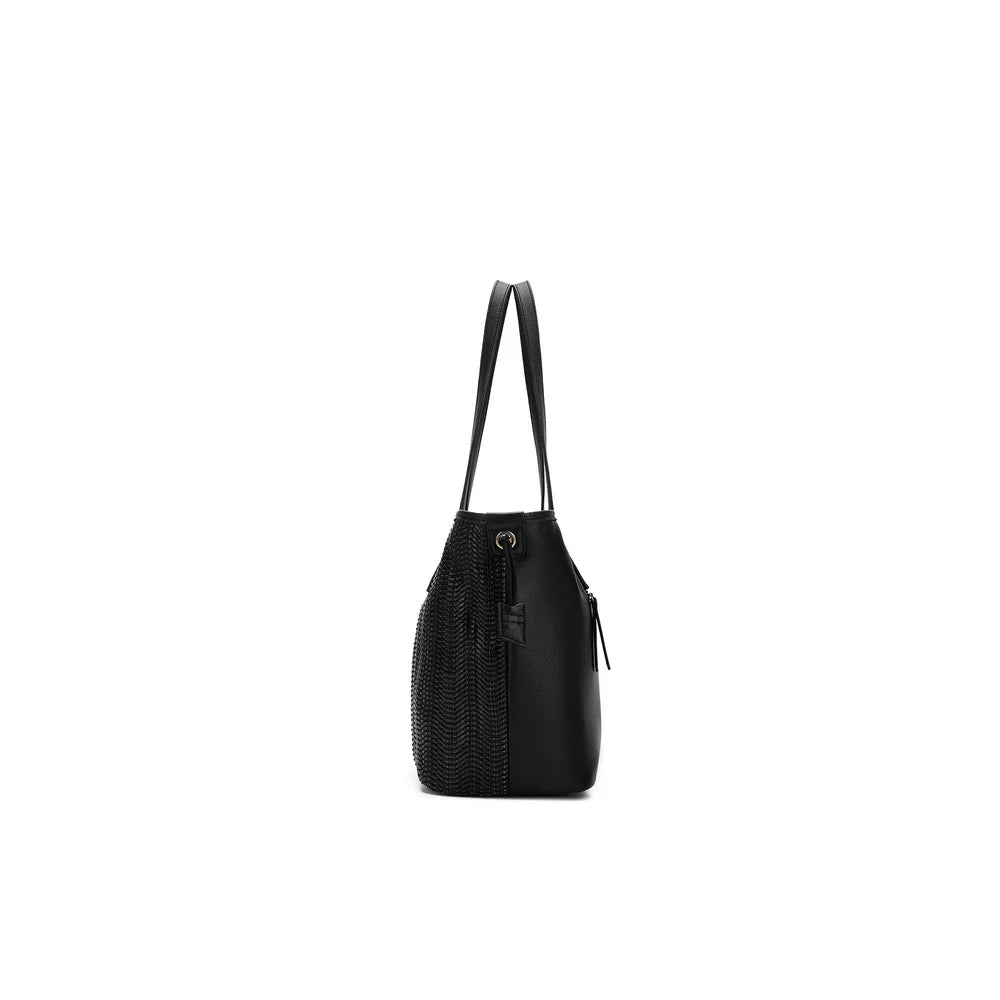 Black Caviar Handbag Pippa Black