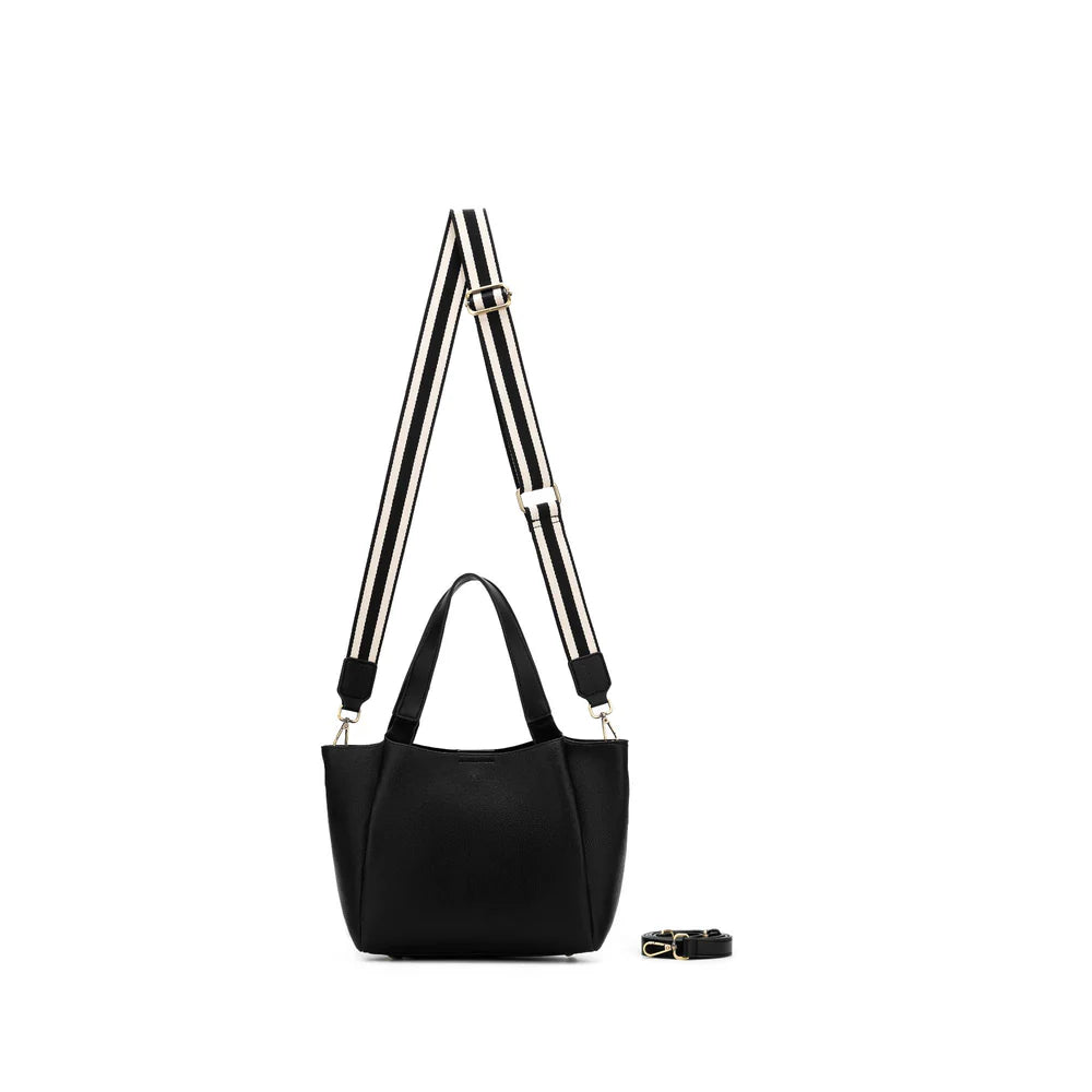 Black Caviar Handbag Mini Evelyn Black