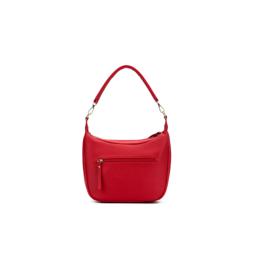 Black Caviar Handbag Mimi Red