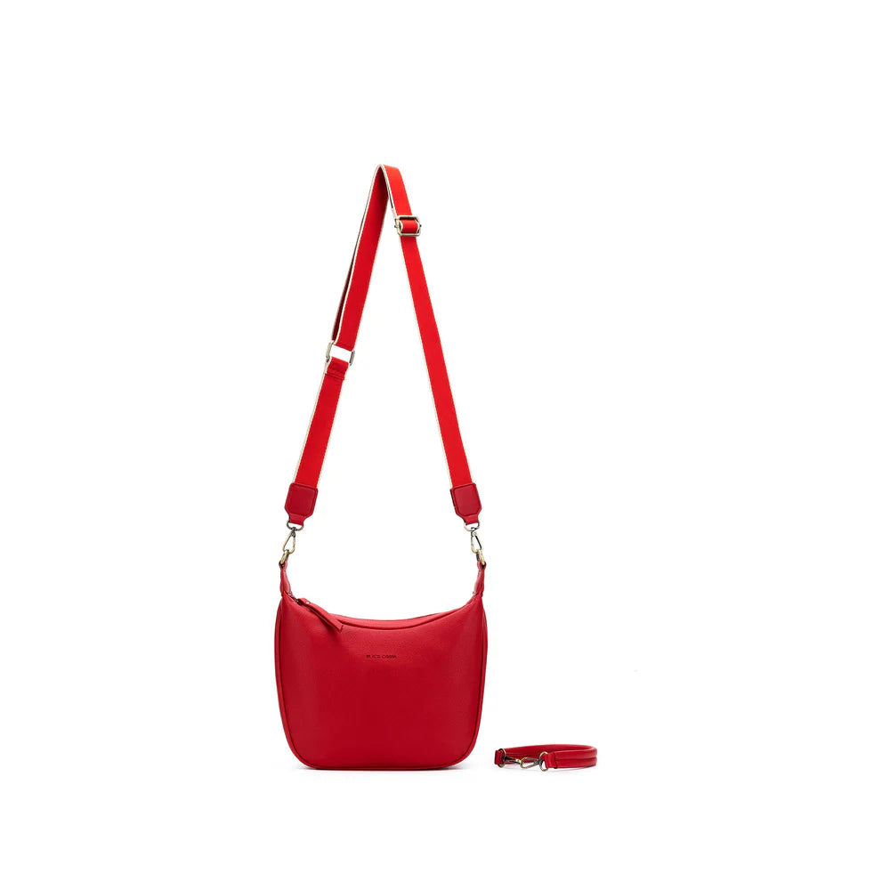 Black Caviar Handbag Mimi Red