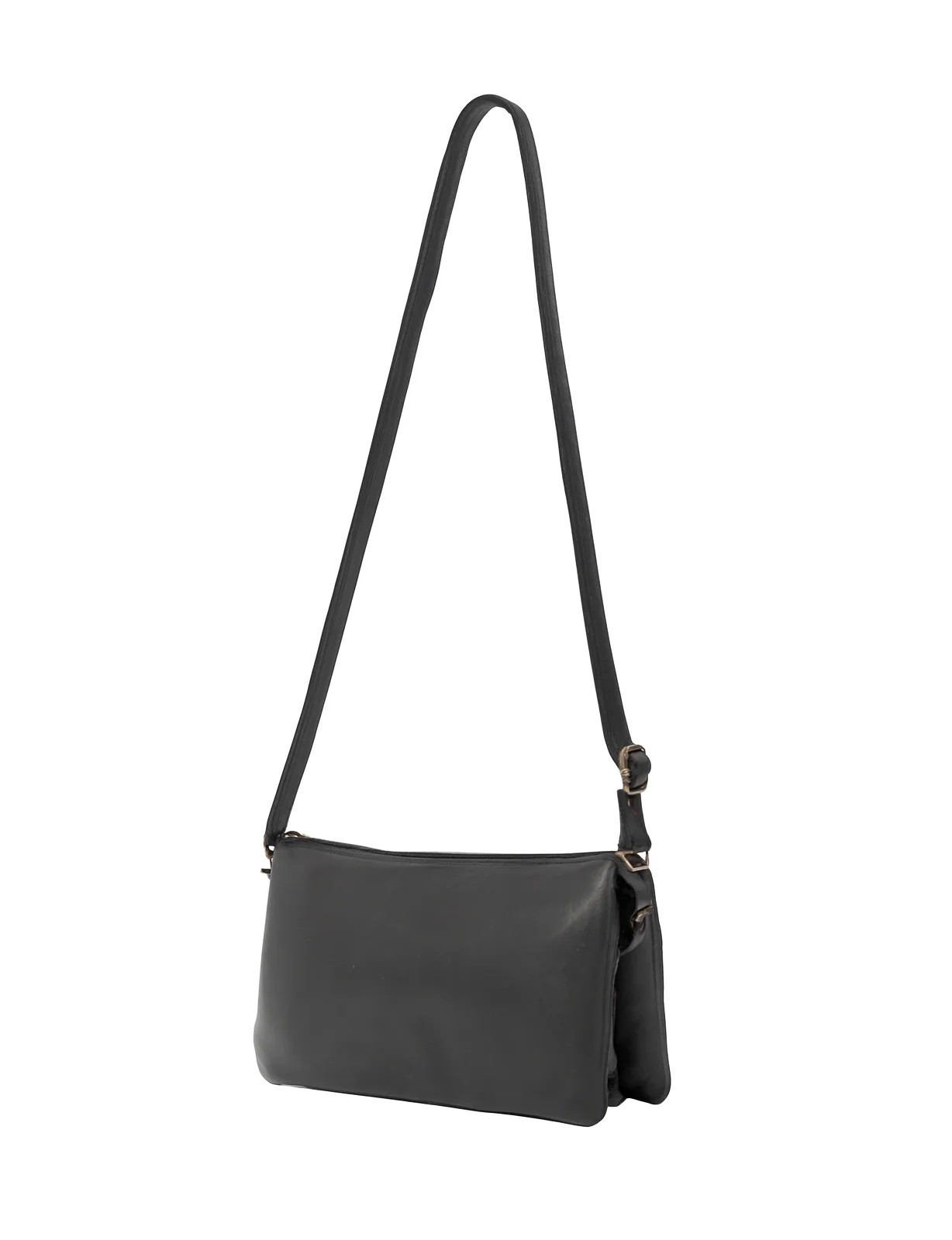 Saddle & Sash Handbag A0014 Black