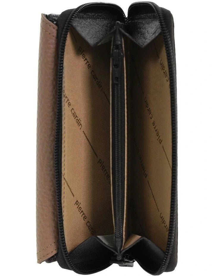 Pierre Cardin Purse PC4028 Blk/Taupe