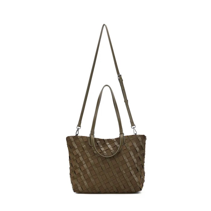 Black Caviar Handbag Lexington Olive