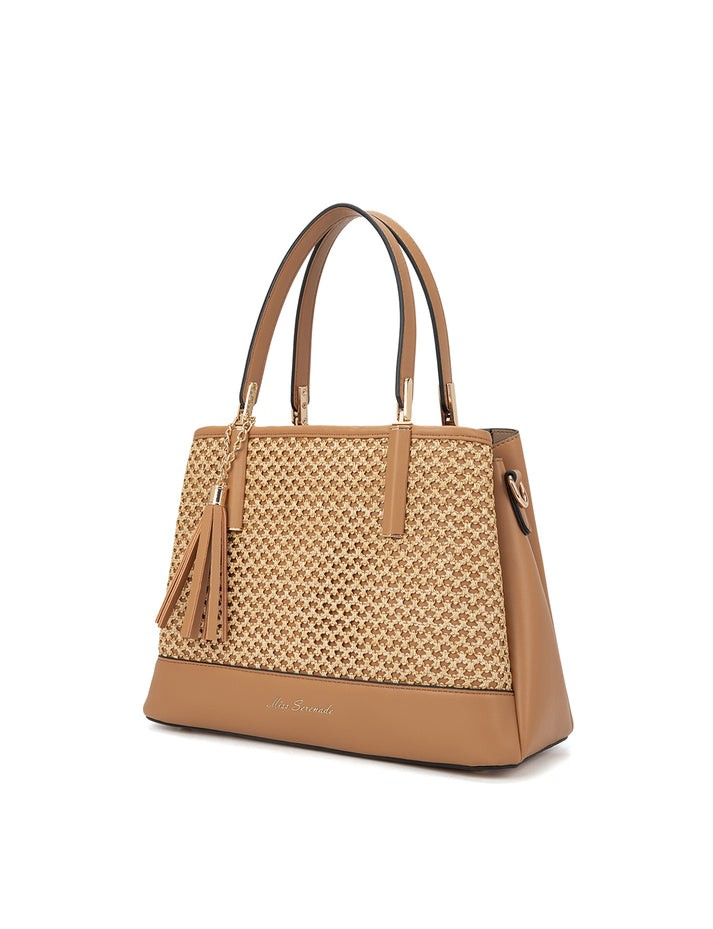 Miss Serenade Handbag XB-2391 Natural