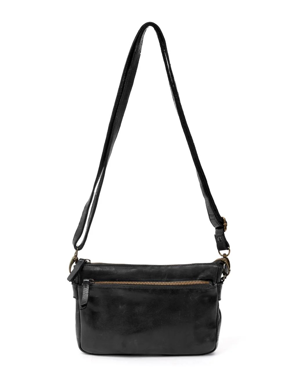 Saddle & Sash Handbag A0017 Black