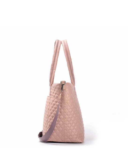 Tosca Metro Duffle Bag MET980 Mauve Quilted