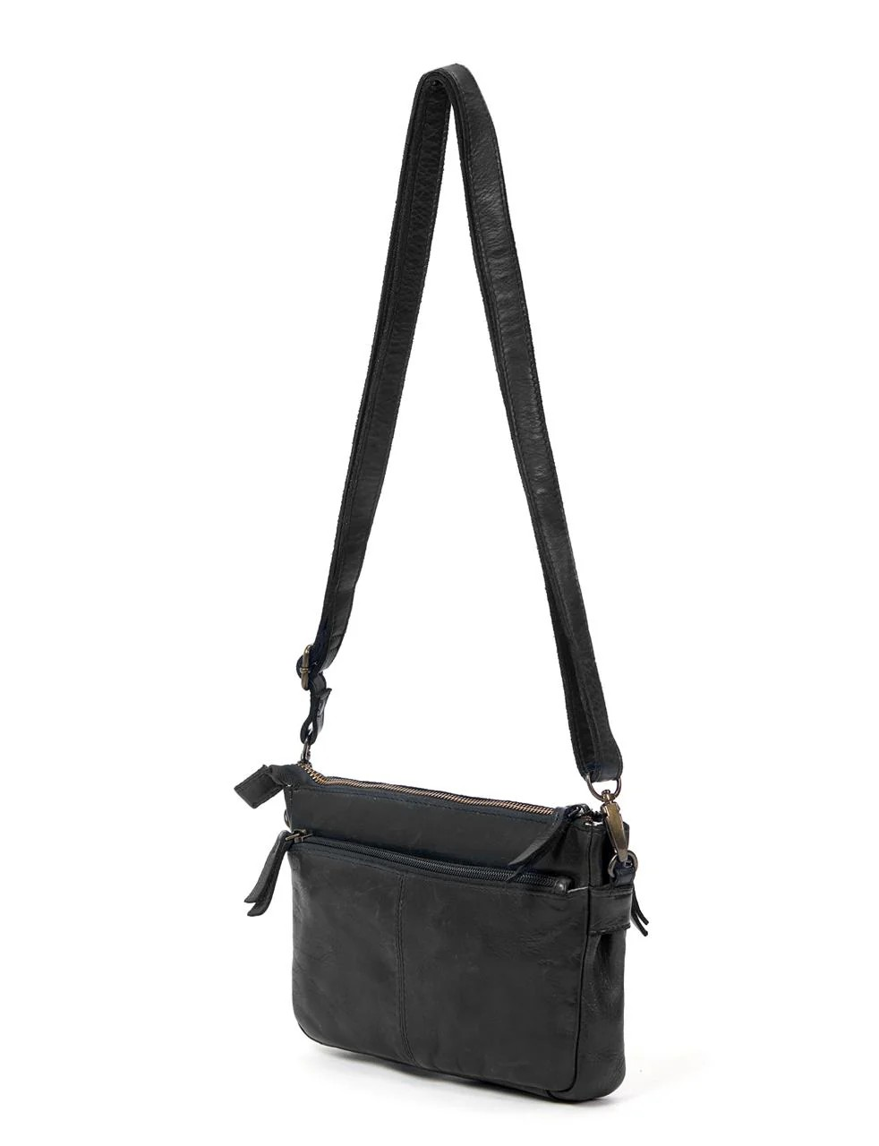 Saddle & Sash Handbag A0017 Black