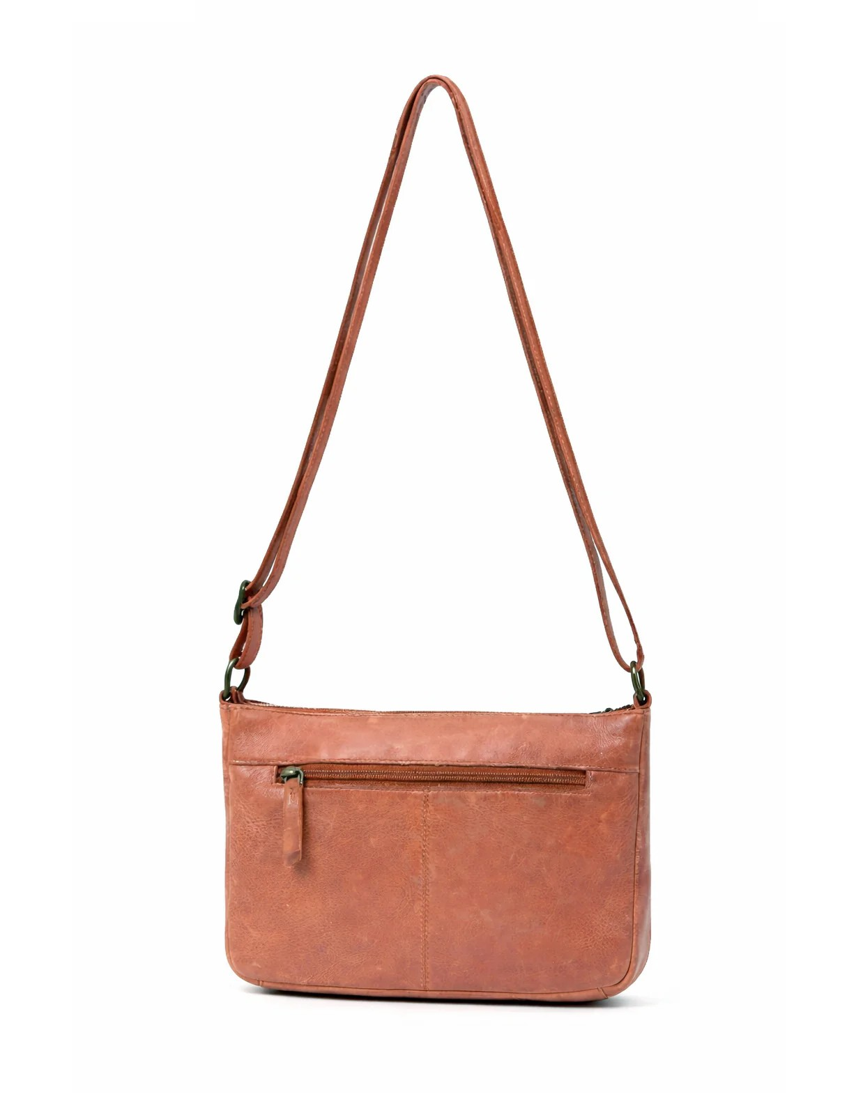 Saddle & Sash Handbag A0012 Tan