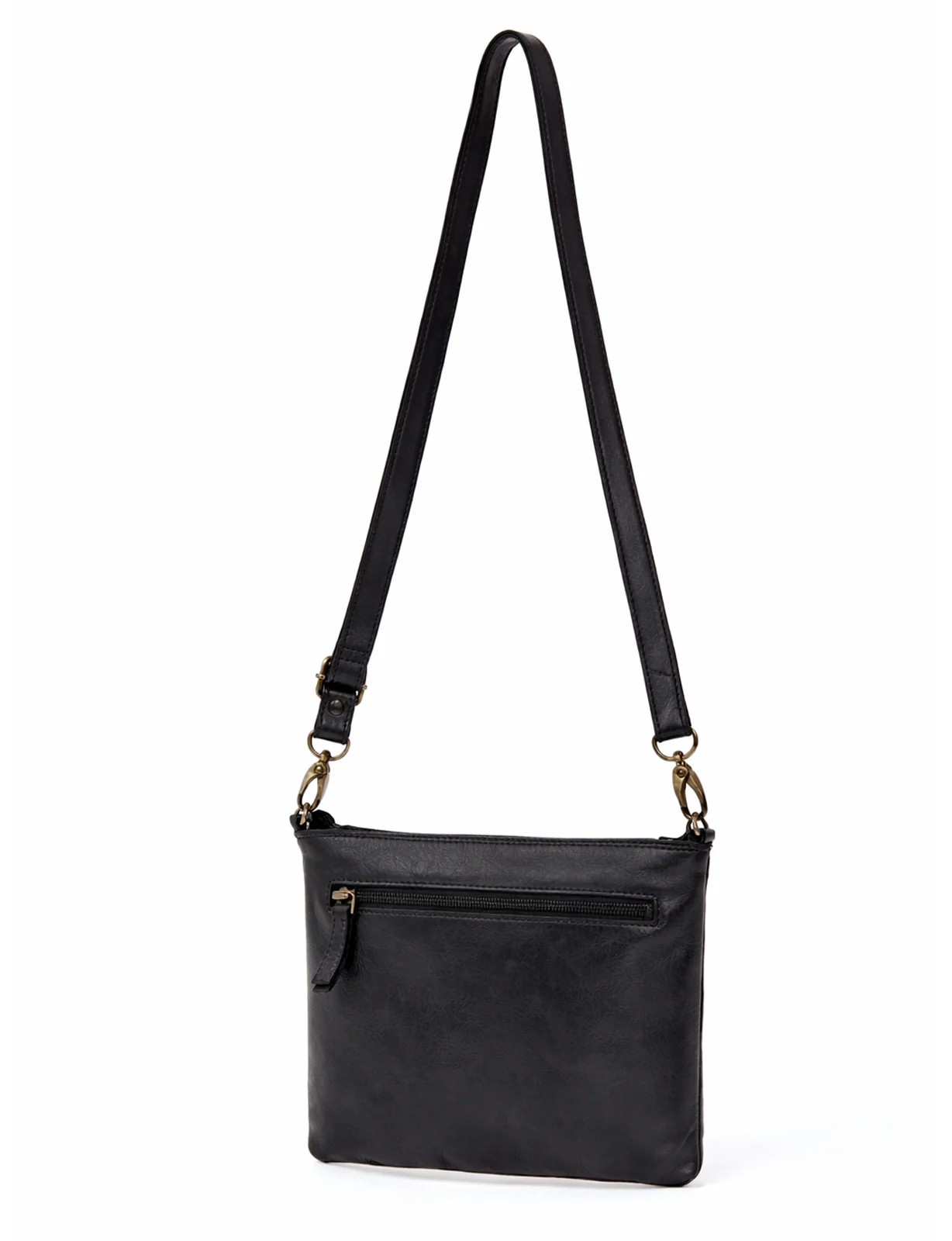 Saddle & Sash Handbag A0010 Black