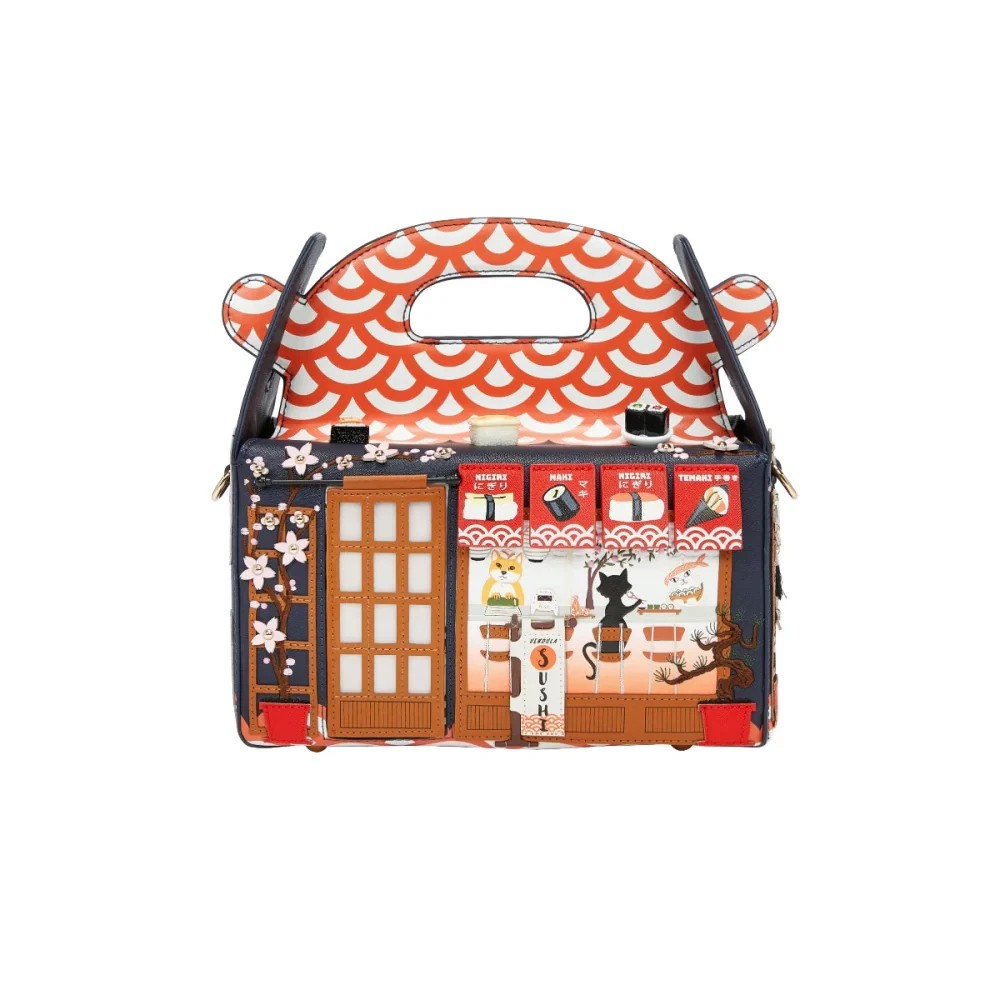 Vendula Sushi Blue Takeaway Box Bag