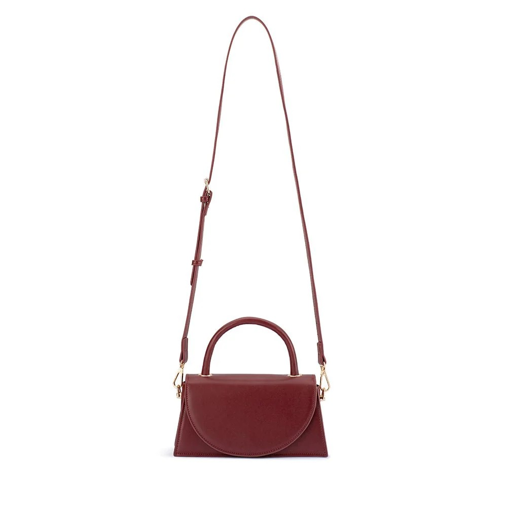 Olga Berg Handbag Hailey OB6517 Burgundy