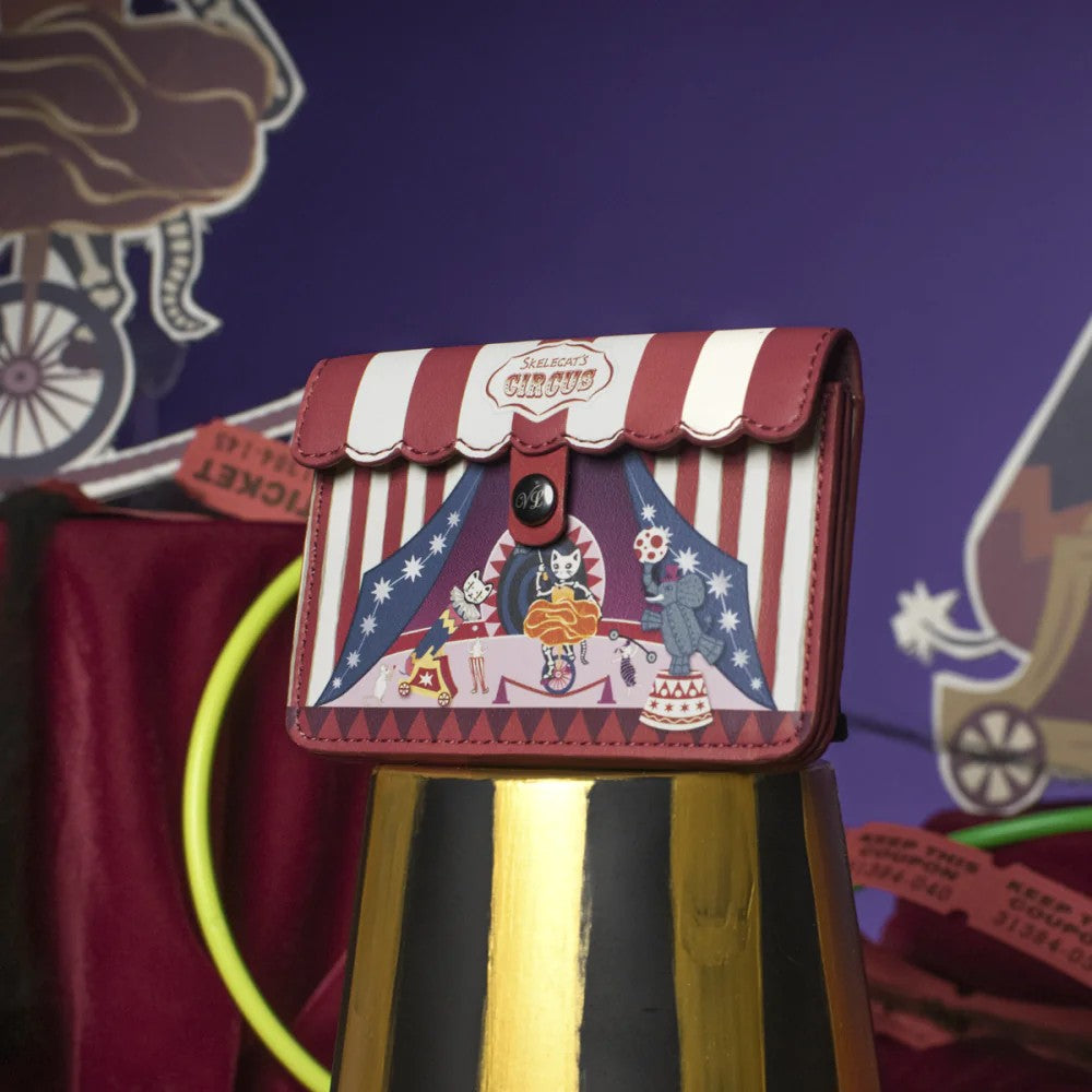 Vendula Skelecats Ghost Train Card Walle