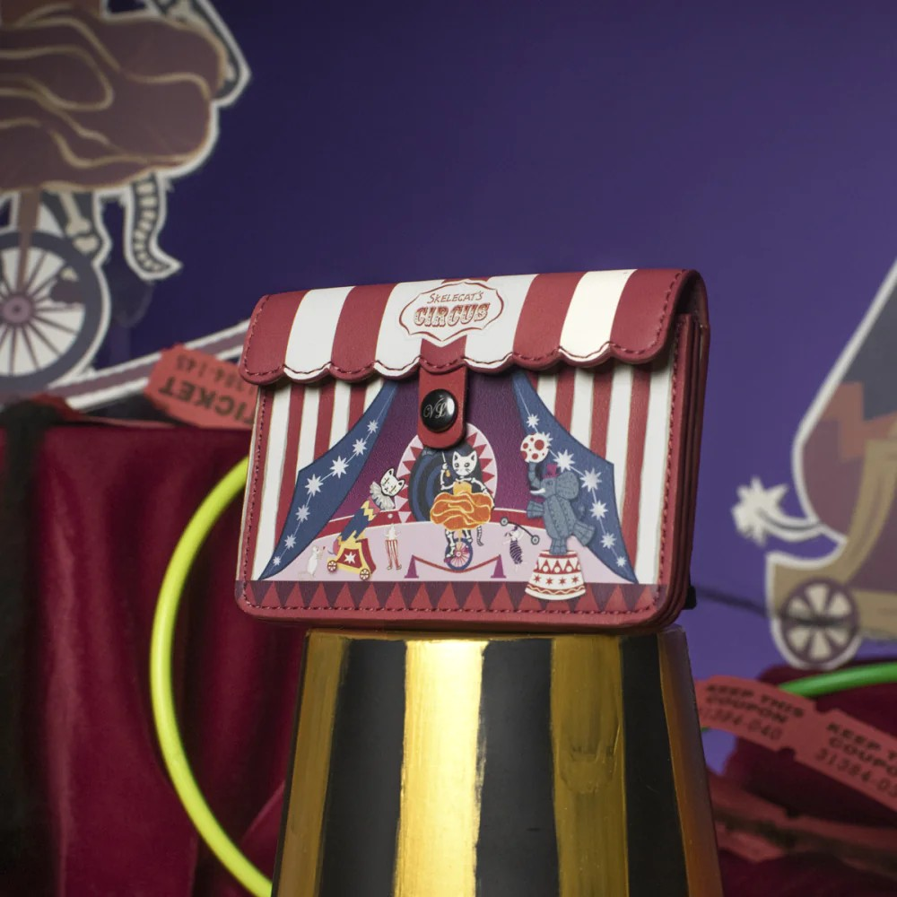 Vendula Skelecats Ghost Train Card Walle