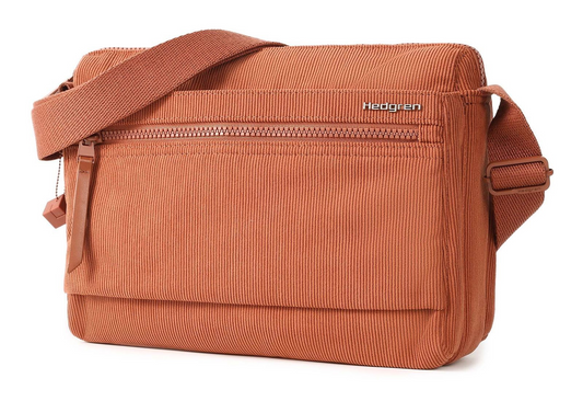 Hedgren HIC176M shoulder bag in cord redwood