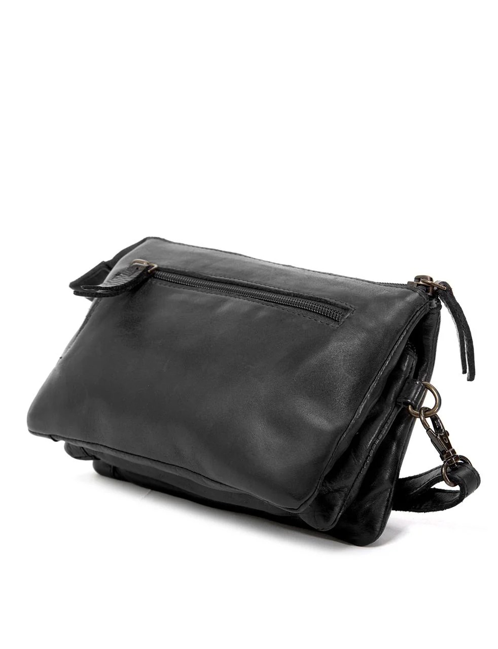 Saddle & Sash Handbag A0014 Black