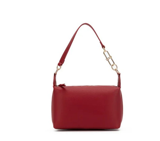 Black Caviar Handbag Elodie Deep Red