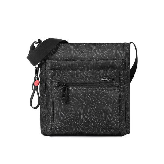Hedgren HIC370 shoulder bag in floral black
