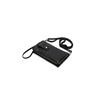 Black Caviar Sky crossbody wallet in black