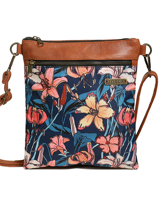 Tosca Handbag WP01 Blue Flower