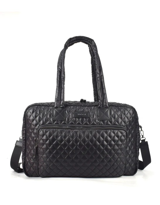Tosca Metro Duffle Bag MET982 Black Quil