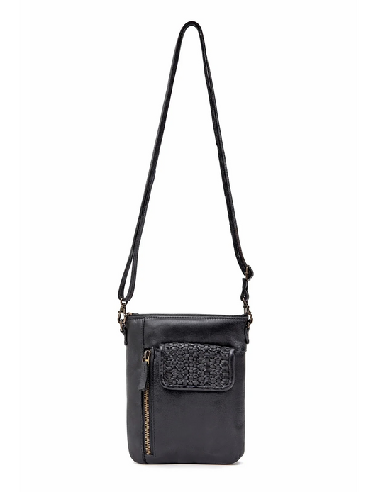 Saddle & Sash Handbag A0016 Black