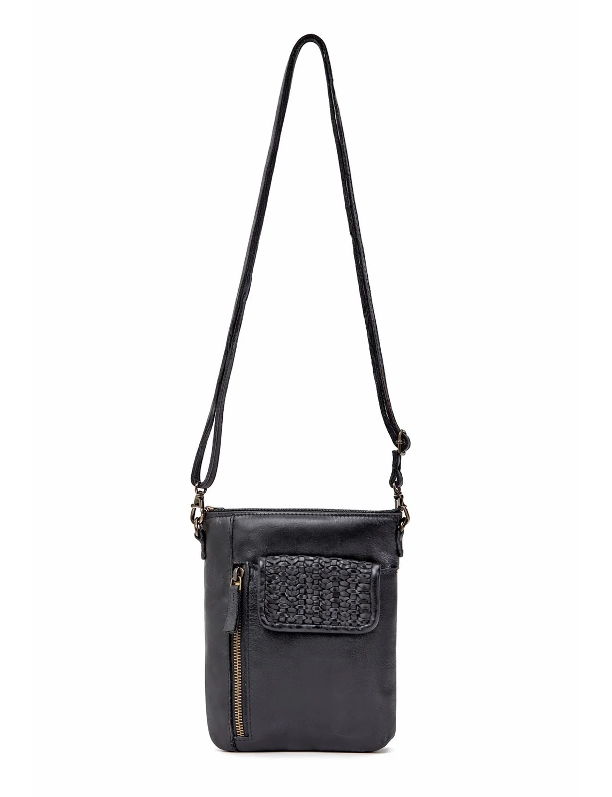 Saddle & Sash Handbag A0016 Black