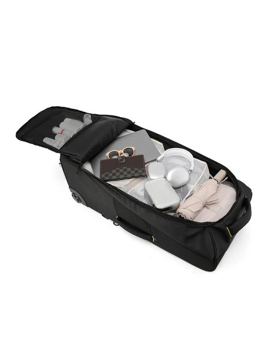 Tosca Delta Wheel Back Pack TCA977 Black