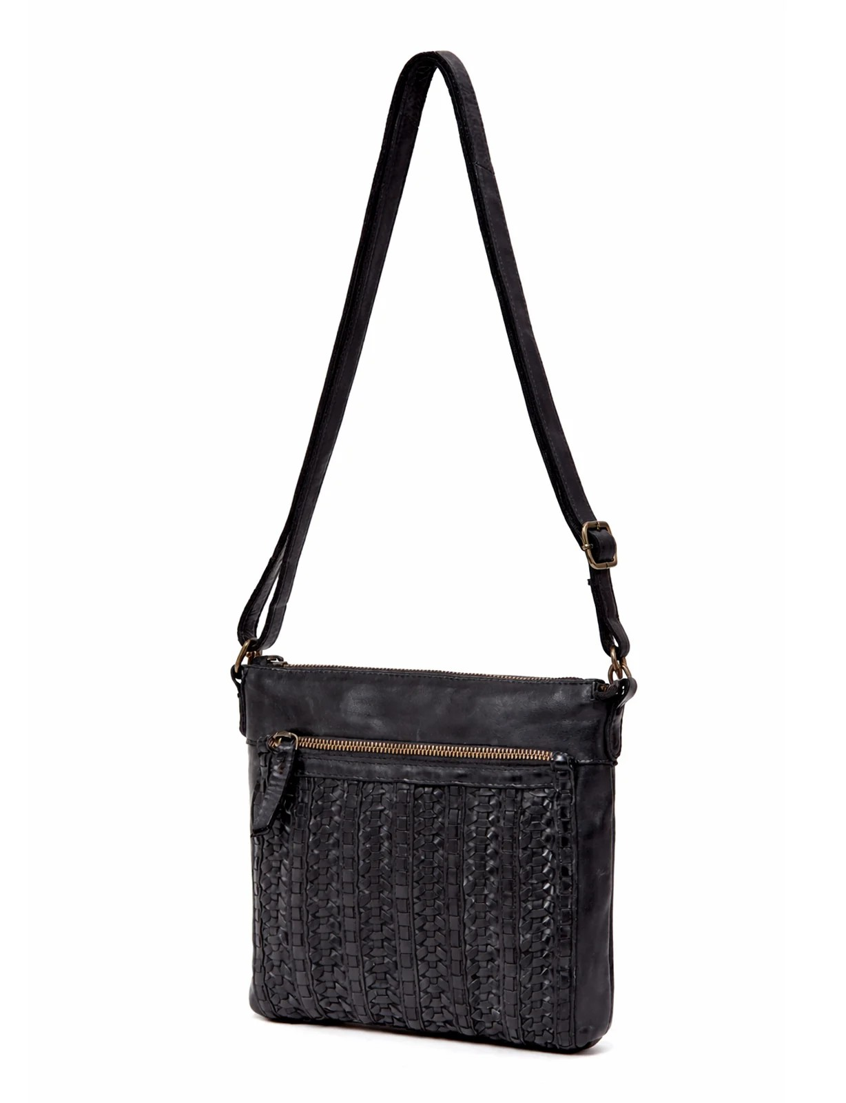 Saddle & Sash Handbag A0011 Black