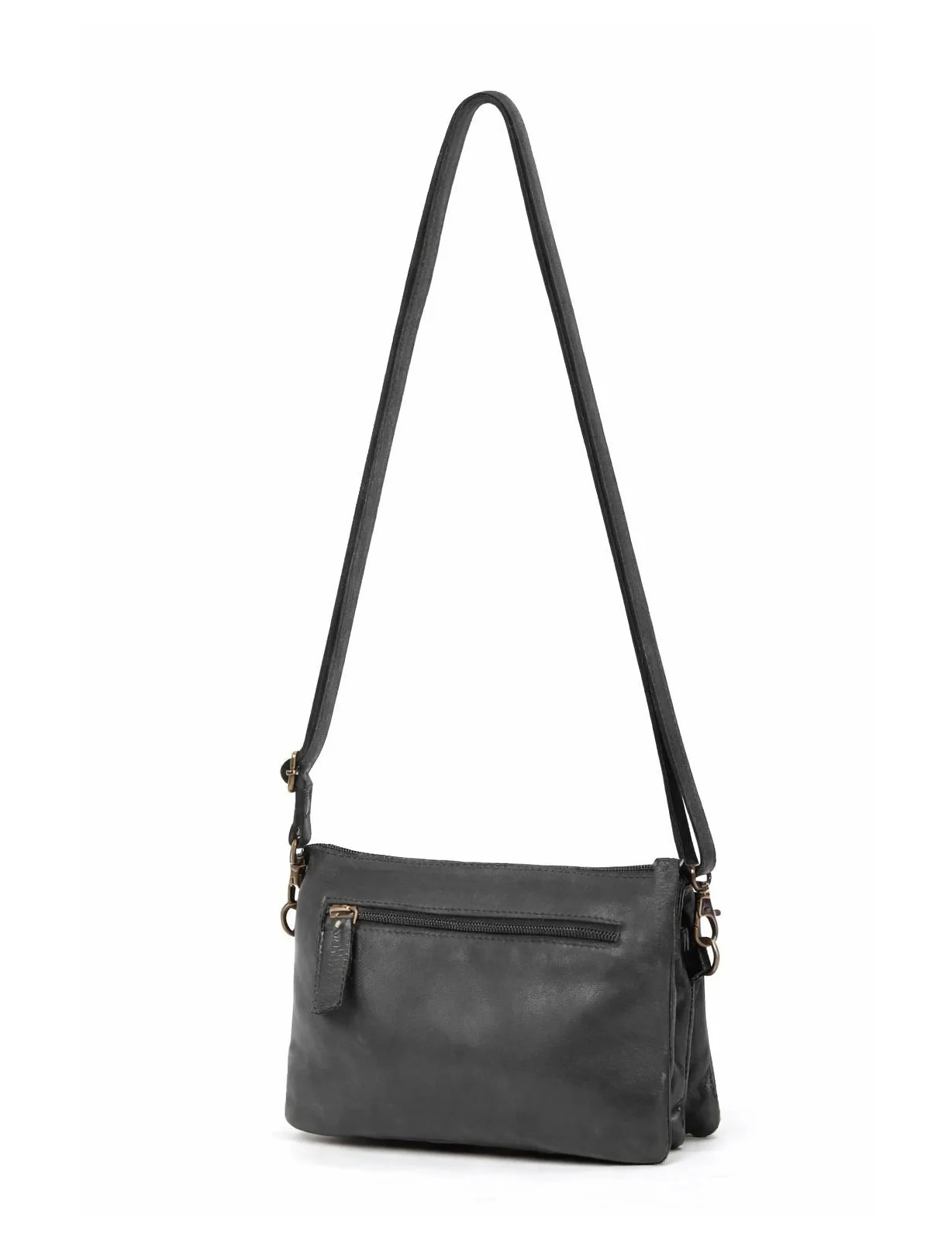 Saddle & Sash Handbag A0014 Black