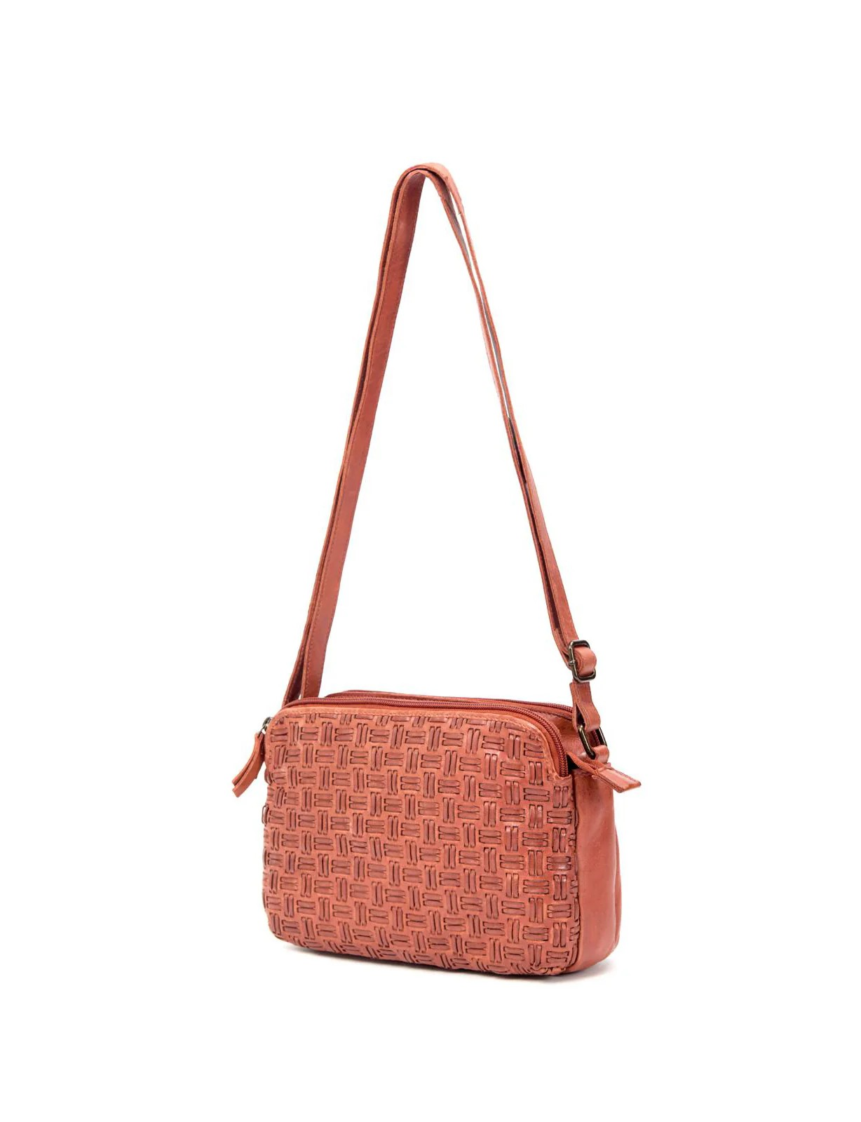 Saddle & Sash Handbag A0019 Tan
