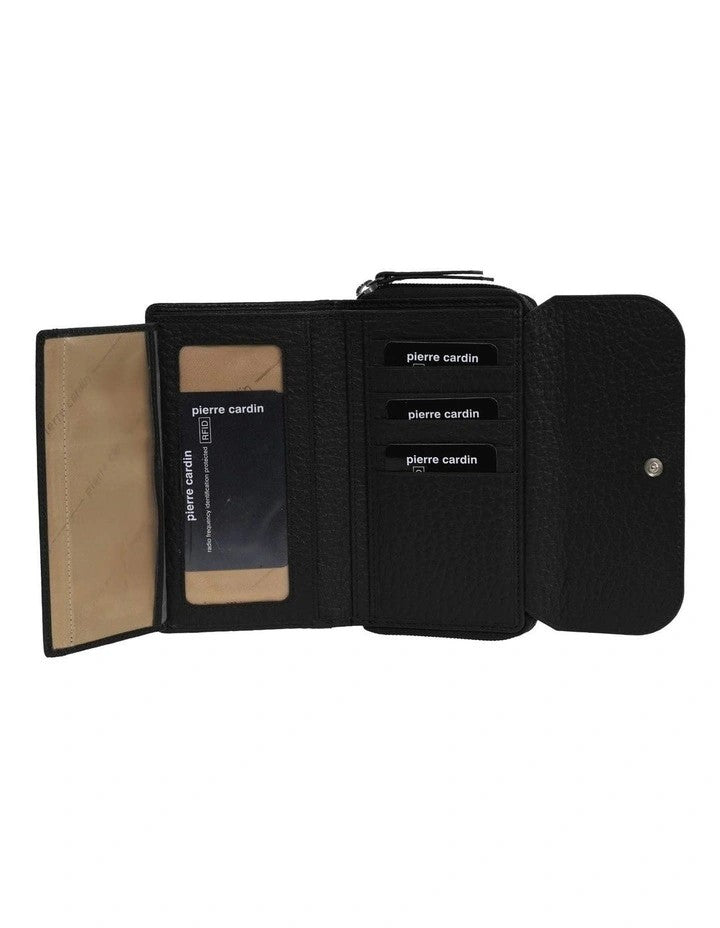 Pierre Cardin Purse PC4028 Blk/Taupe