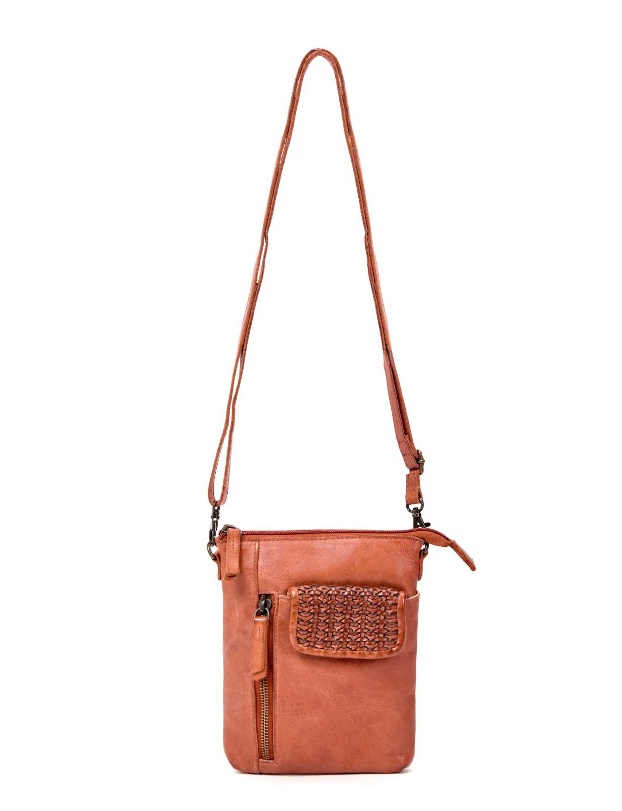 Saddle & Sash Handbag A0016 Tan
