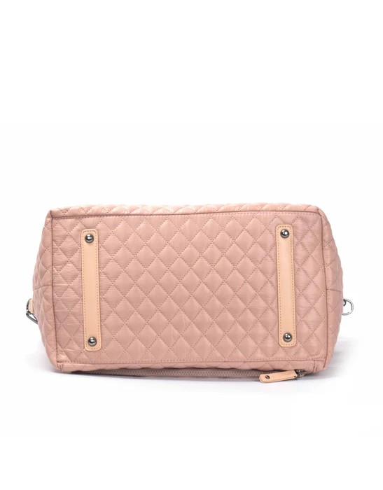 Tosca Metro Duffle Bag MET980 Mauve Quilted