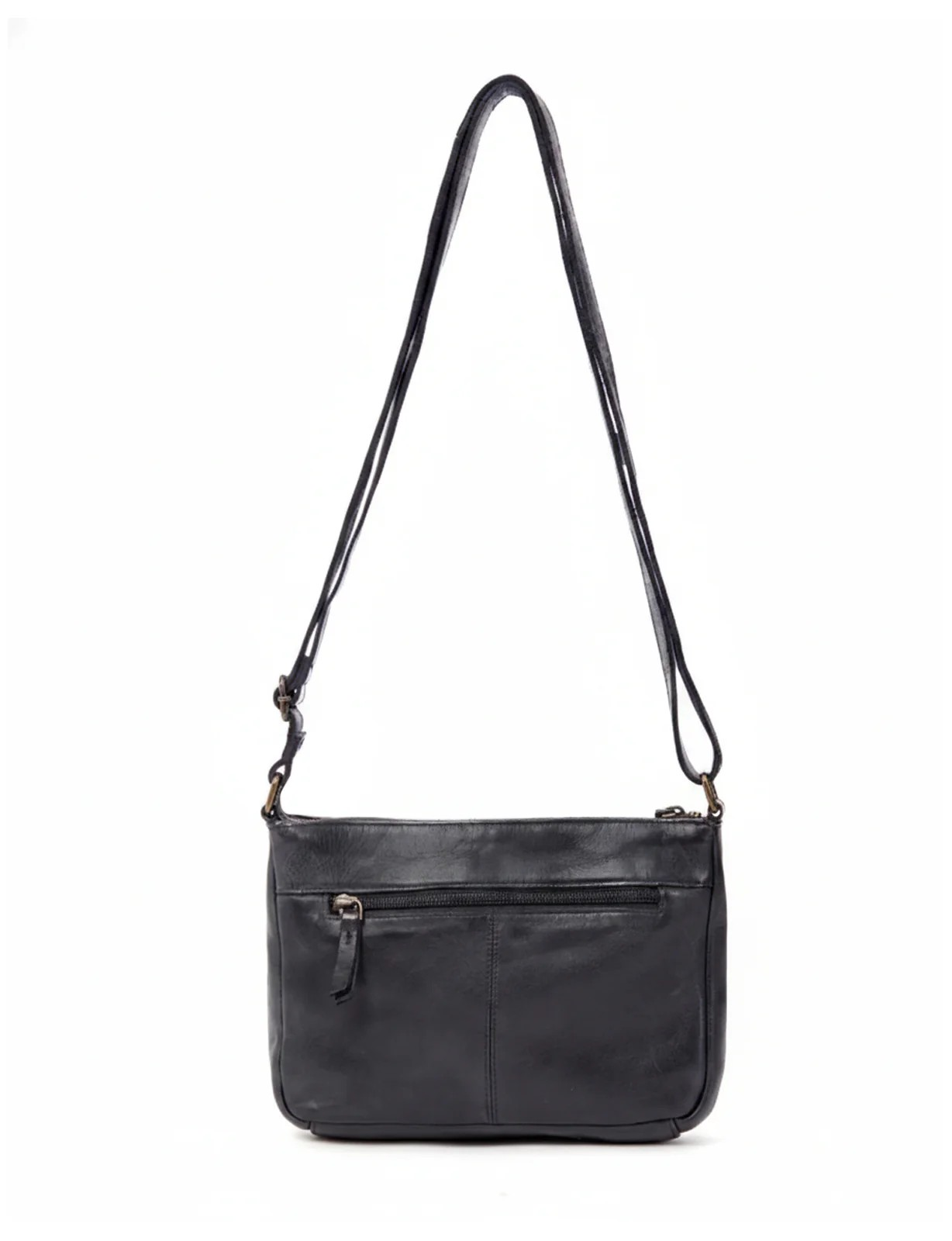 Saddle & Sash Handbag A0012 Black
