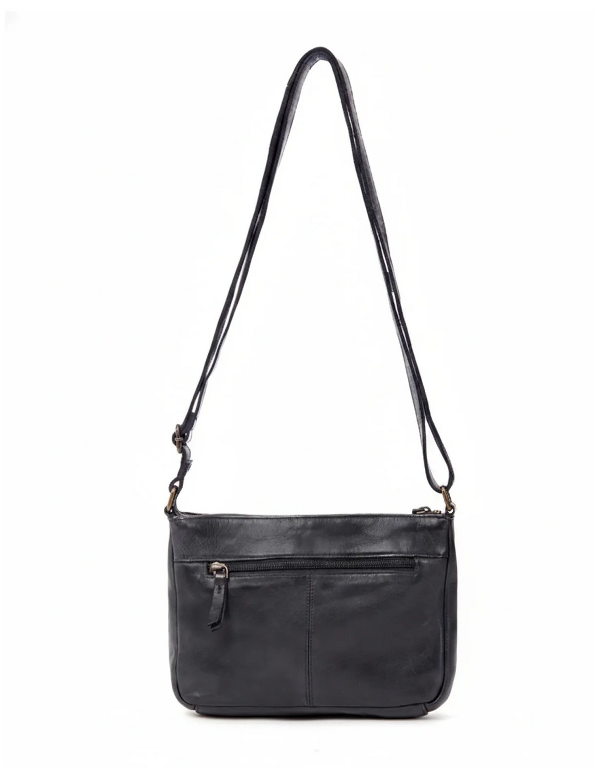 Saddle & Sash Handbag A0012 Black