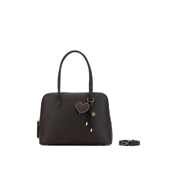 Black Caviar Handbag Francesca Cocoa