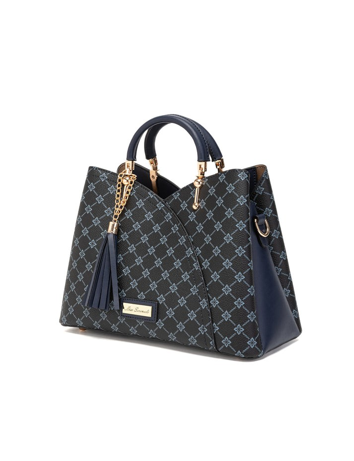 Miss Serenade Handbag XB-2372A Navy