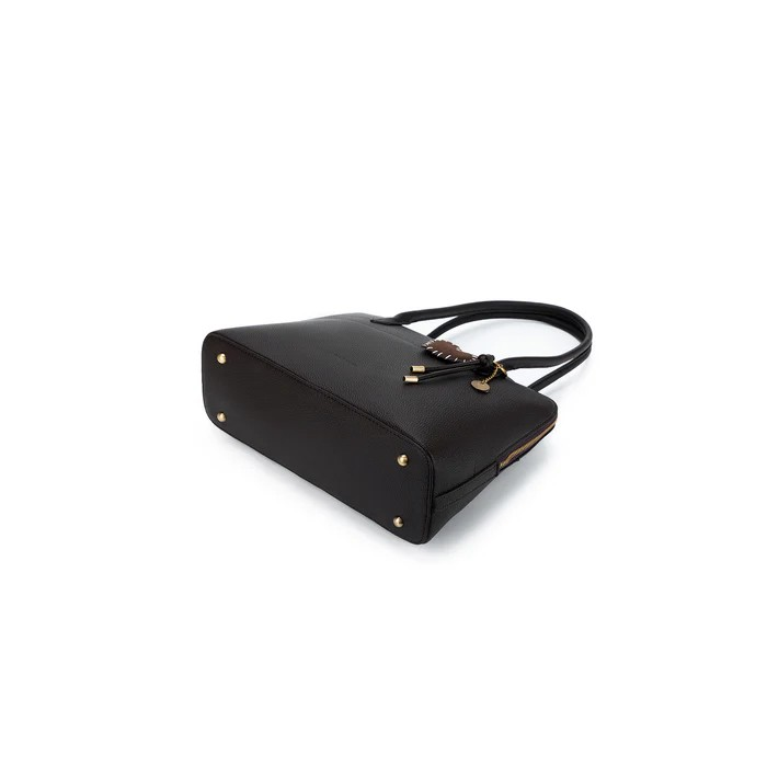 Black Caviar Handbag Francesca Cocoa