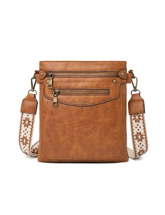 Miss Serenade Handbag XB-2394 Tan